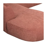 Polly U-sofa, Venstrevendt, Pink - Unoliving.com