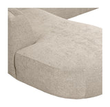 Polly U-sofa, Venstrevendt, Sand - Unoliving.com