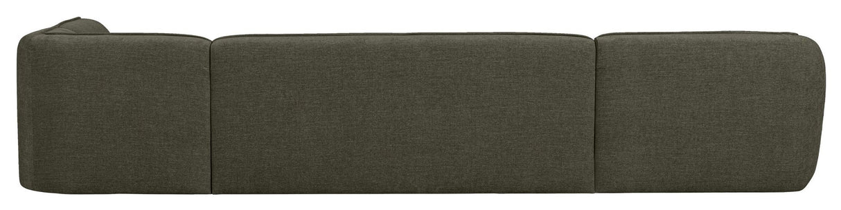 Polly U-sofa, Warm Green - Unoliving.com