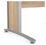 Prima Skrivebord - Lys træ 150cm m/metalben - Unoliving.com