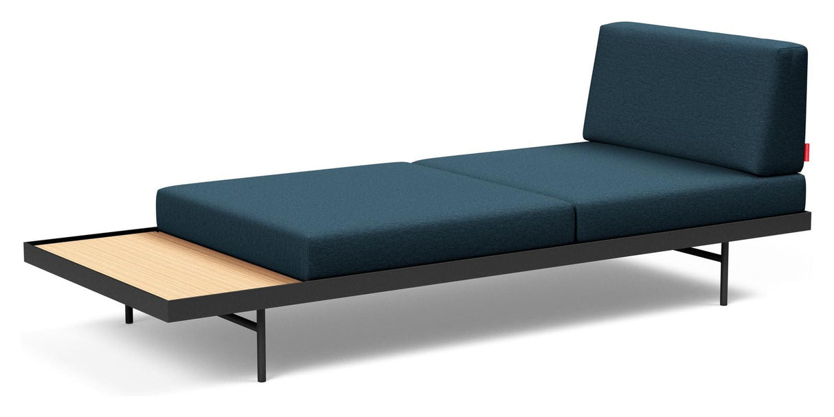 Puri Daybed m. ege bord, Argus/Navy Blue - Unoliving.com