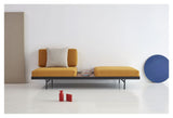 Puri Daybed m. ege bord, Bouclé/Ochre - Unoliving.com