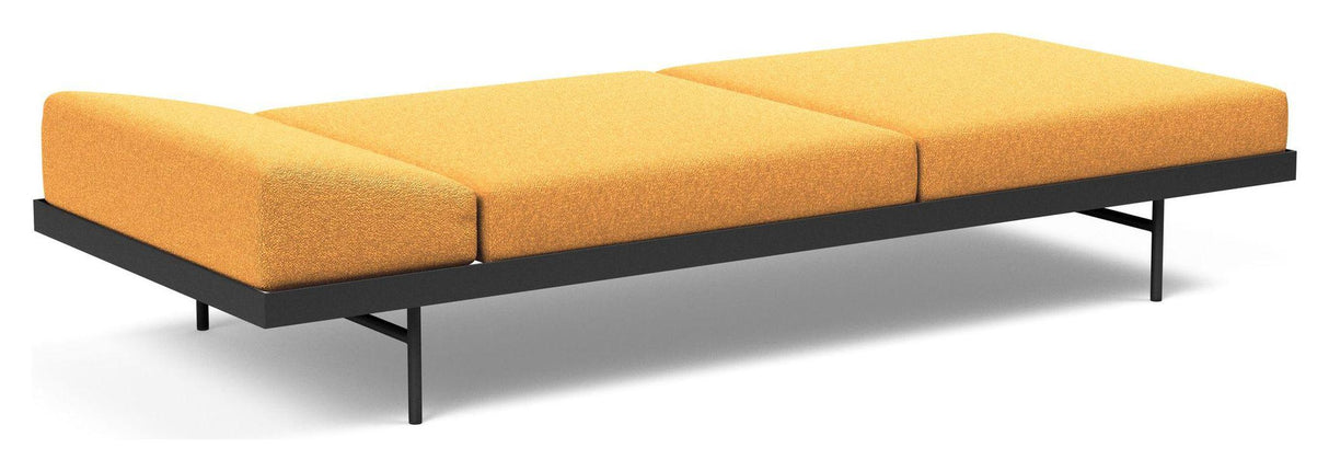 Puri Daybed m. ege bord, Bouclé/Ochre - Unoliving.com