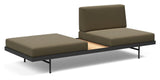 Puri Daybed m. ege bord, Oliven - Unoliving.com