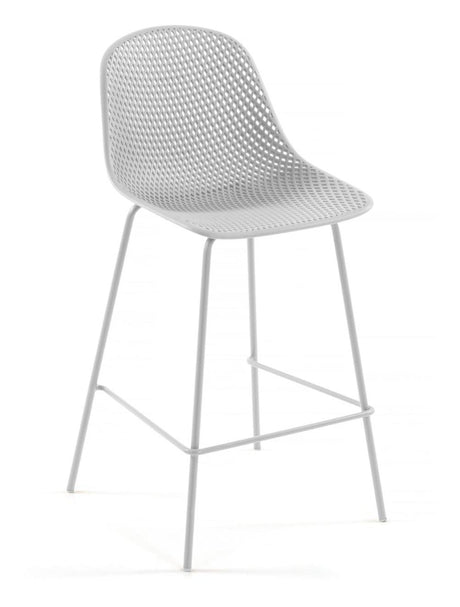 Quinby barstol SH: 65cm, Hvid - Unoliving.com