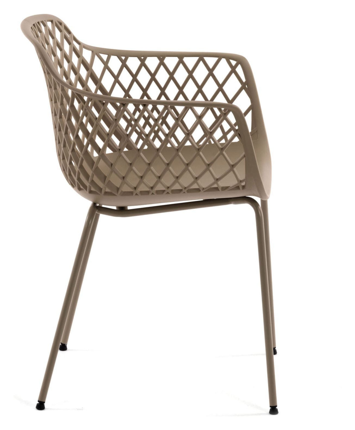 Quinn Spisebordsstol, Beige - Unoliving.com