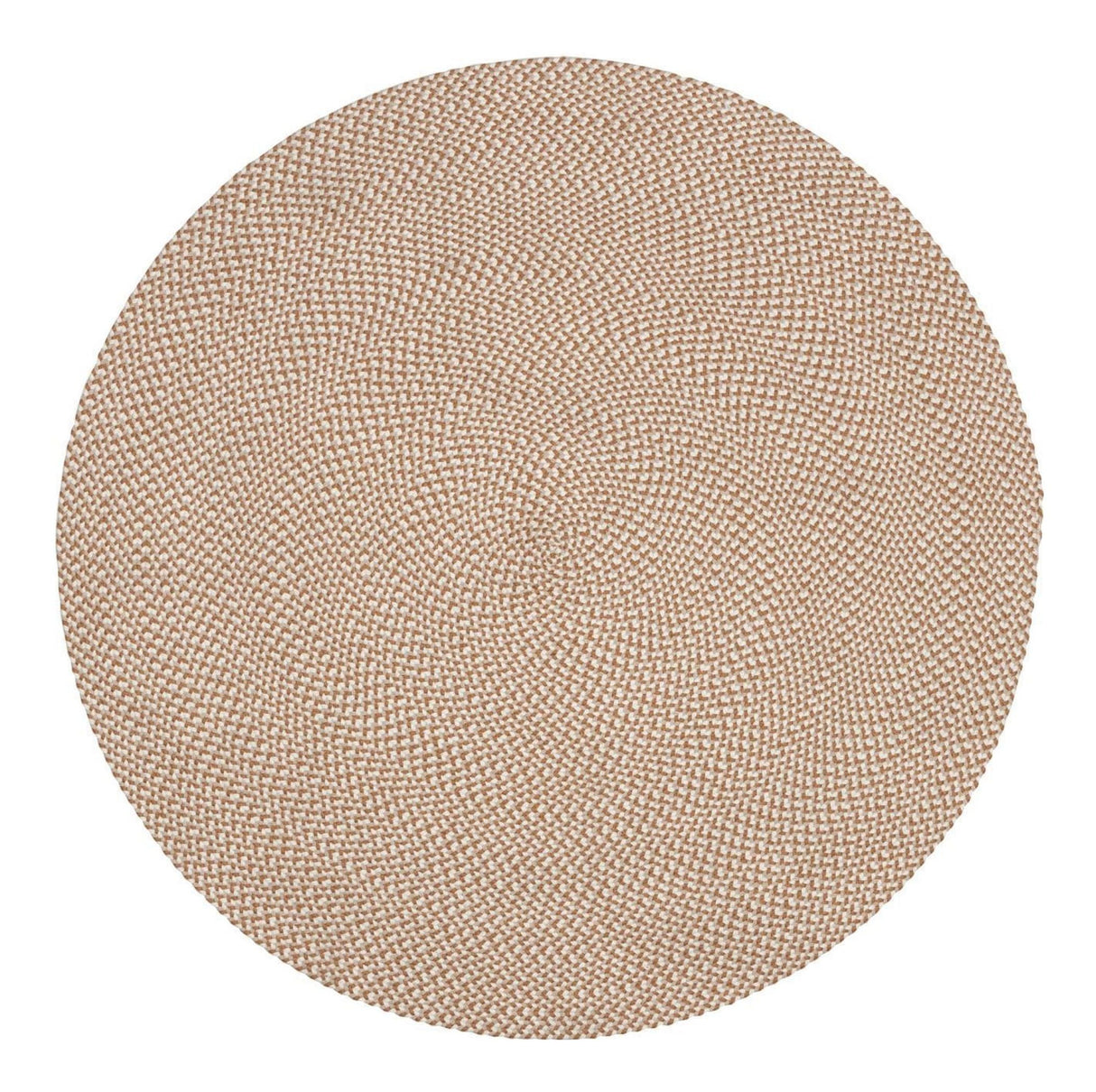 RODHE Tæppe, Beige, Ø150 - Unoliving.com