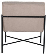 Rakel Loungestol, Beige Teddy - Unoliving.com