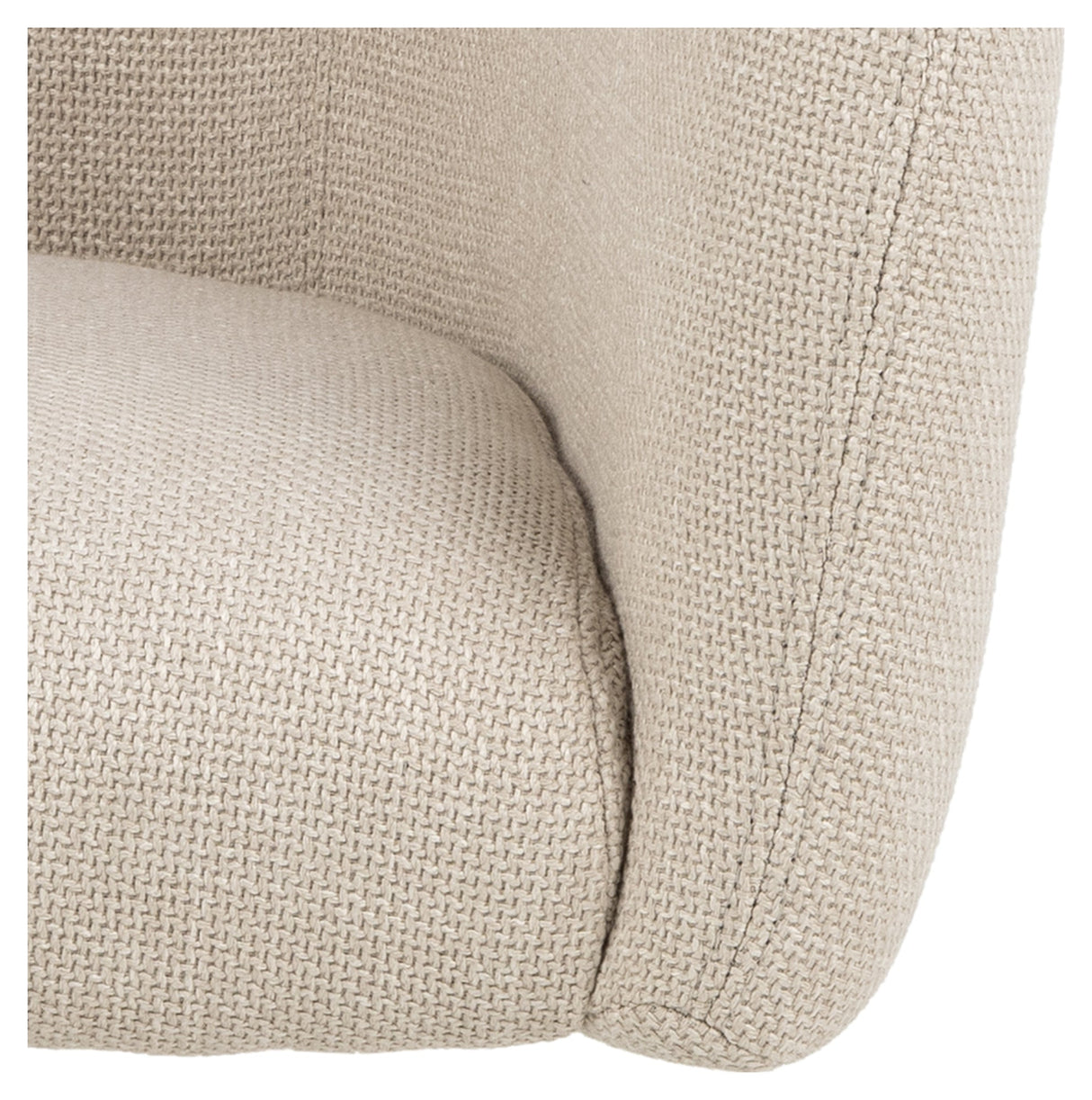 Ramsey, loungestole - beige - Unoliving.com