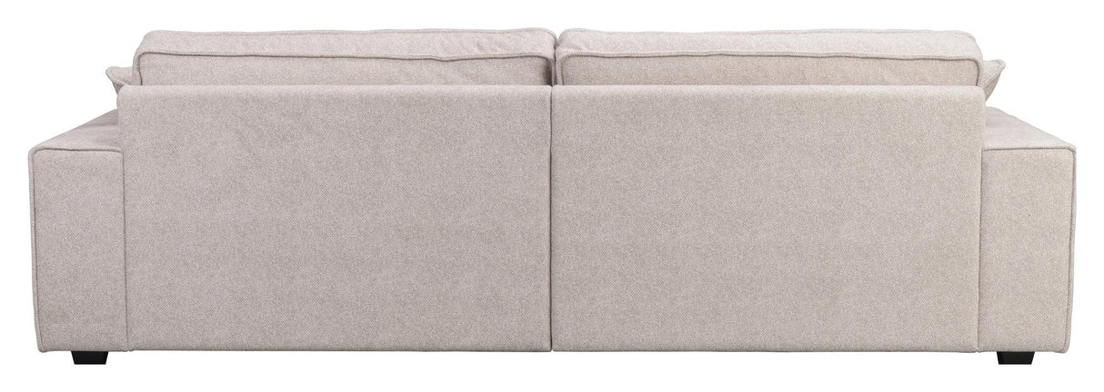 Rawlins, 3-pers. Sofa Maxi - beige - Unoliving.com