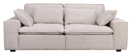 Rawlins, 3-pers. Sofa - beige - Unoliving.com