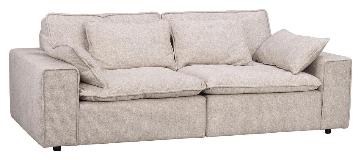 Rawlins, 3-pers. Sofa - beige - Unoliving.com