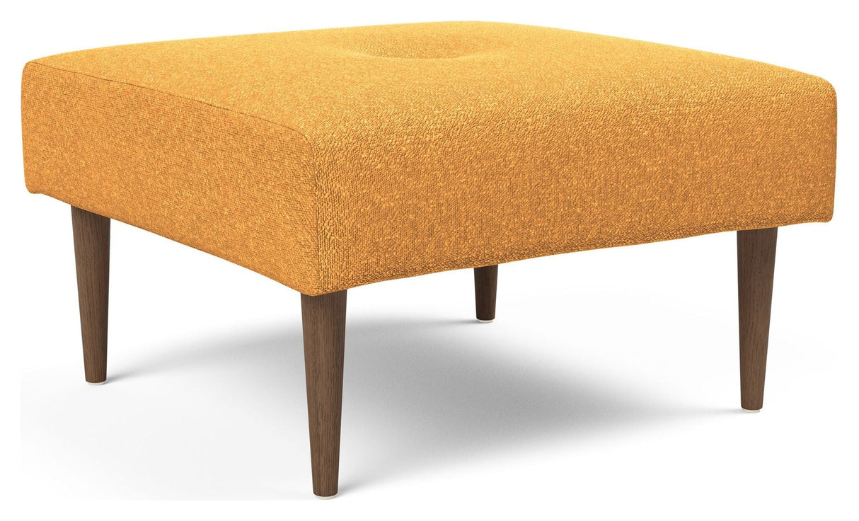 Recast Plus Puf Dark Styletto, Bouclé/Ochre - Unoliving.com