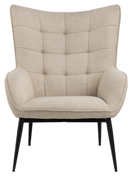 Redding, loungestol - beige - Unoliving.com