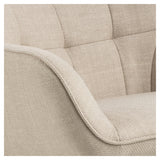 Redding, loungestol - beige - Unoliving.com