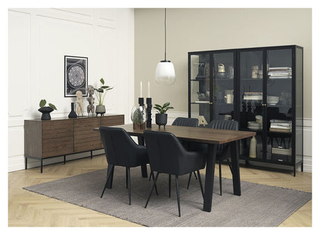 Reno Bordplade 90x180, Røget egefinér - Unoliving.com