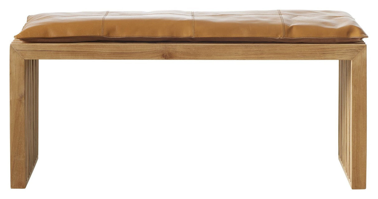 Rib Bænk Teak, B:104cm - Unoliving.com