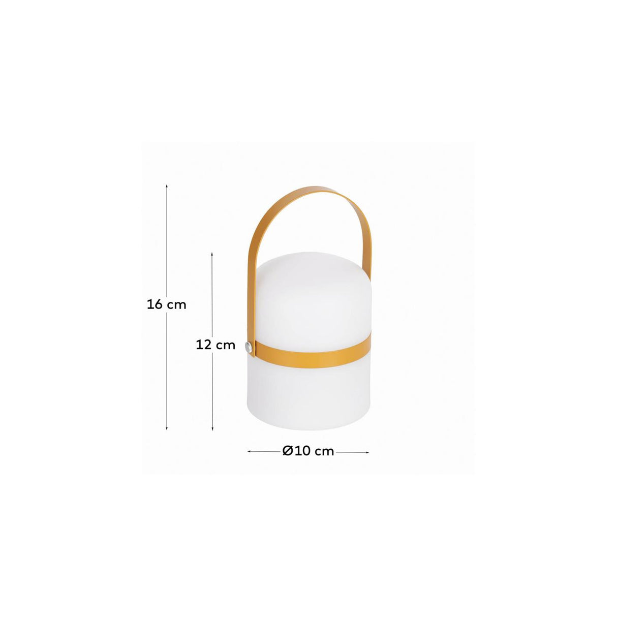 Ridley Bordlampe Mini, Sennep