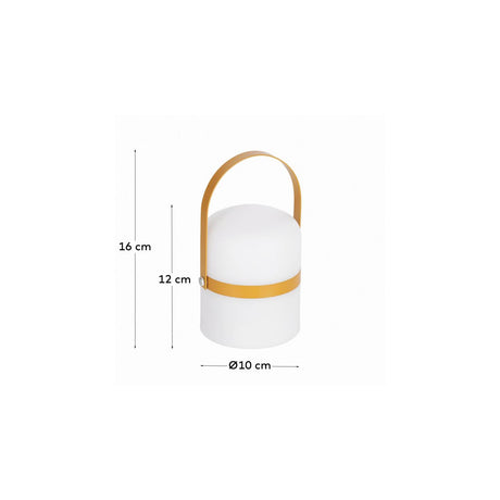 Ridley Bordlampe Mini, Sennep