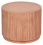 Rillo Podie Sidebord Fiberbeton Camel, Ø56 - Unoliving.com