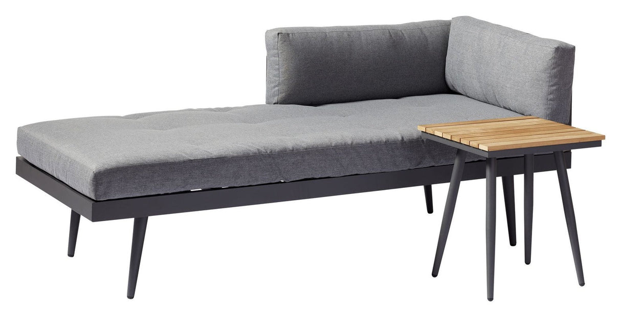 Rio Liggestol/Daybed, Mørk Grå/Grå - Unoliving.com