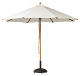 Rio Parasol m. tilt, Offwhite, Ø3,3 - Unoliving.com