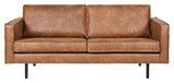 Rodeo 2,5-pers. sofa i øko læder, Cognac - Unoliving.com