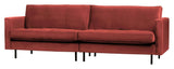 Rodeo Classic 3-pers. Sofa - Chestnut Velour - Unoliving.com