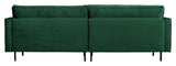 Rodeo Classic 3-pers. Sofa - Green Forest Velour - Unoliving.com