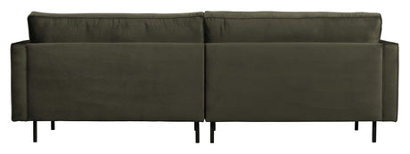 Rodeo Classic 3-pers. Sofa, Mørk Grøn Velour - Unoliving.com