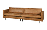 Rodeo Classic 3 pers. sofa i Cognac øko-læder - Unoliving.com