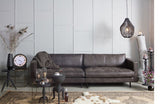 Rodeo Classic 3 pers. sofa i sort øko-læder - Unoliving.com