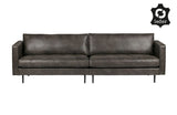 Rodeo Classic 3 pers. sofa i sort øko-læder - Unoliving.com