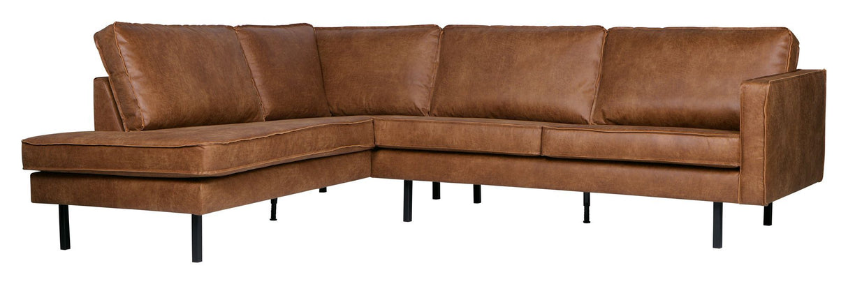 Rodeo Sofa m/venstrevendt chaise, Cognac - Unoliving.com