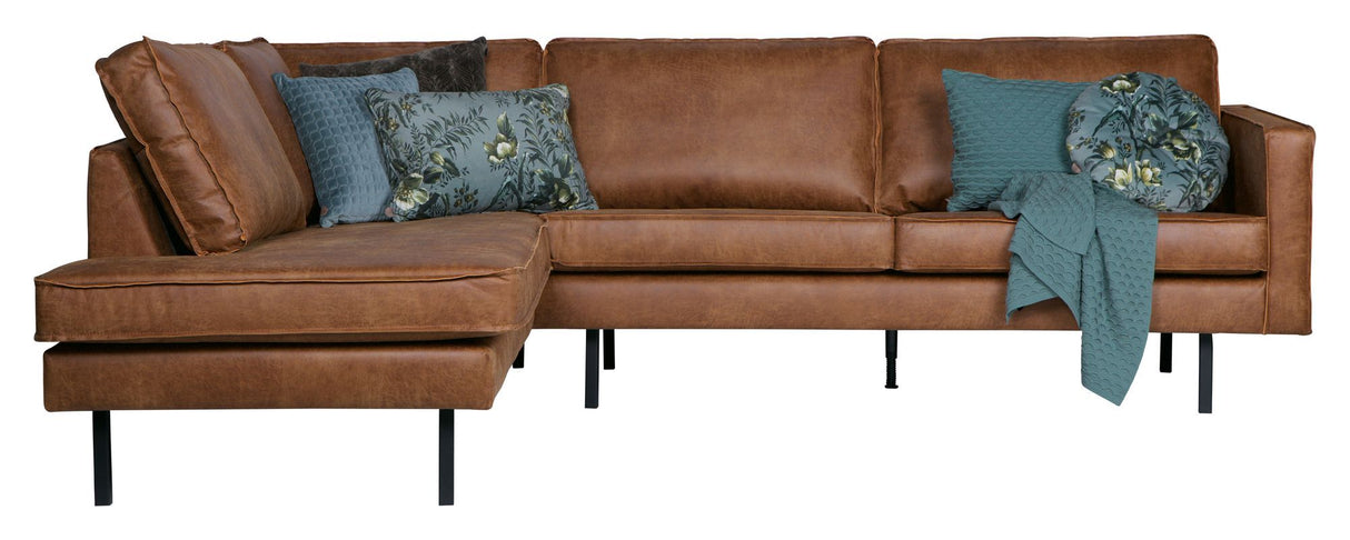 Rodeo Sofa m/venstrevendt chaise, Cognac - Unoliving.com