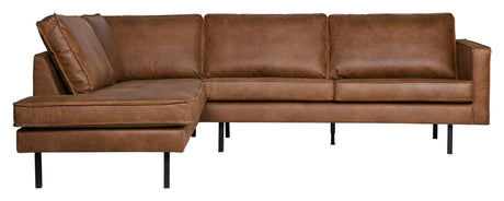 Rodeo Sofa m/venstrevendt chaise, Cognac - Unoliving.com