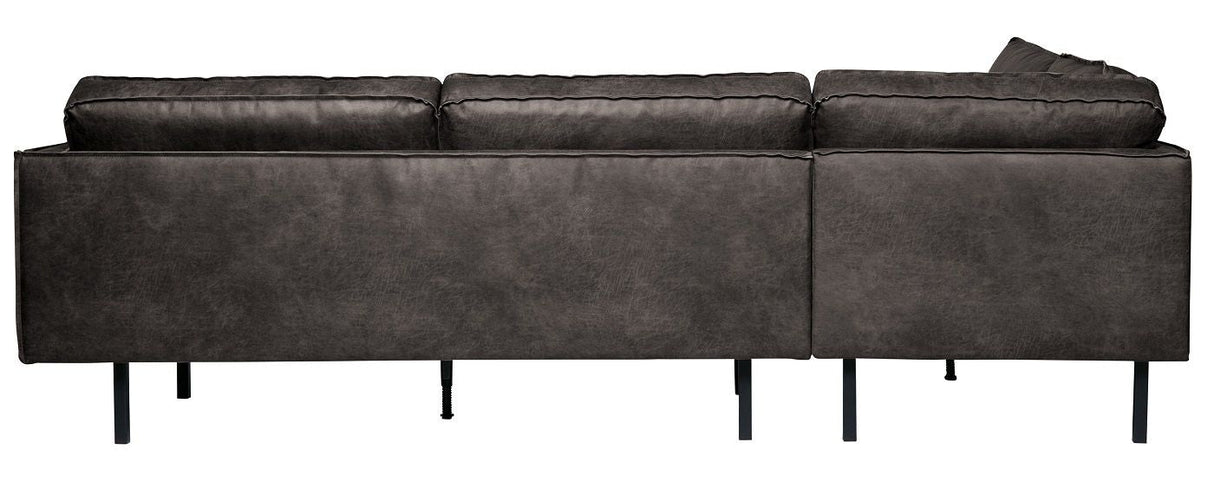 Rodeo Sofa m/venstrevendt chaise - Sort - Unoliving.com