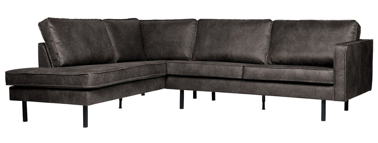 Rodeo Sofa m/venstrevendt chaise - Sort - Unoliving.com