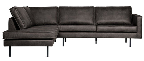 Rodeo Sofa m/venstrevendt chaise - Sort - Unoliving.com