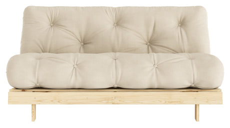 Roots 160 Sovesofa, Fyrretræ/Beige, - Unoliving.com