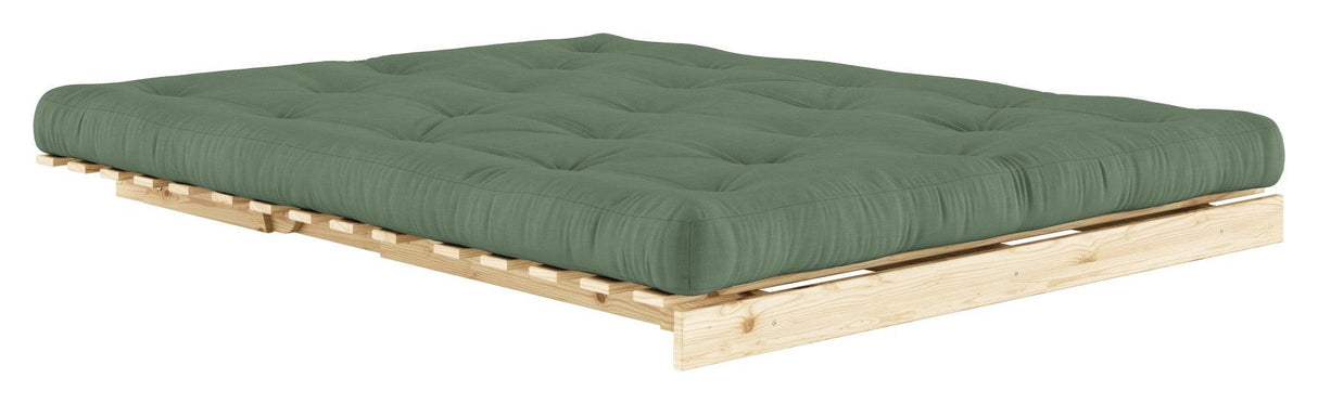 Roots 160 Sovesofa, Fyrretræ/Olive Green, - Unoliving.com