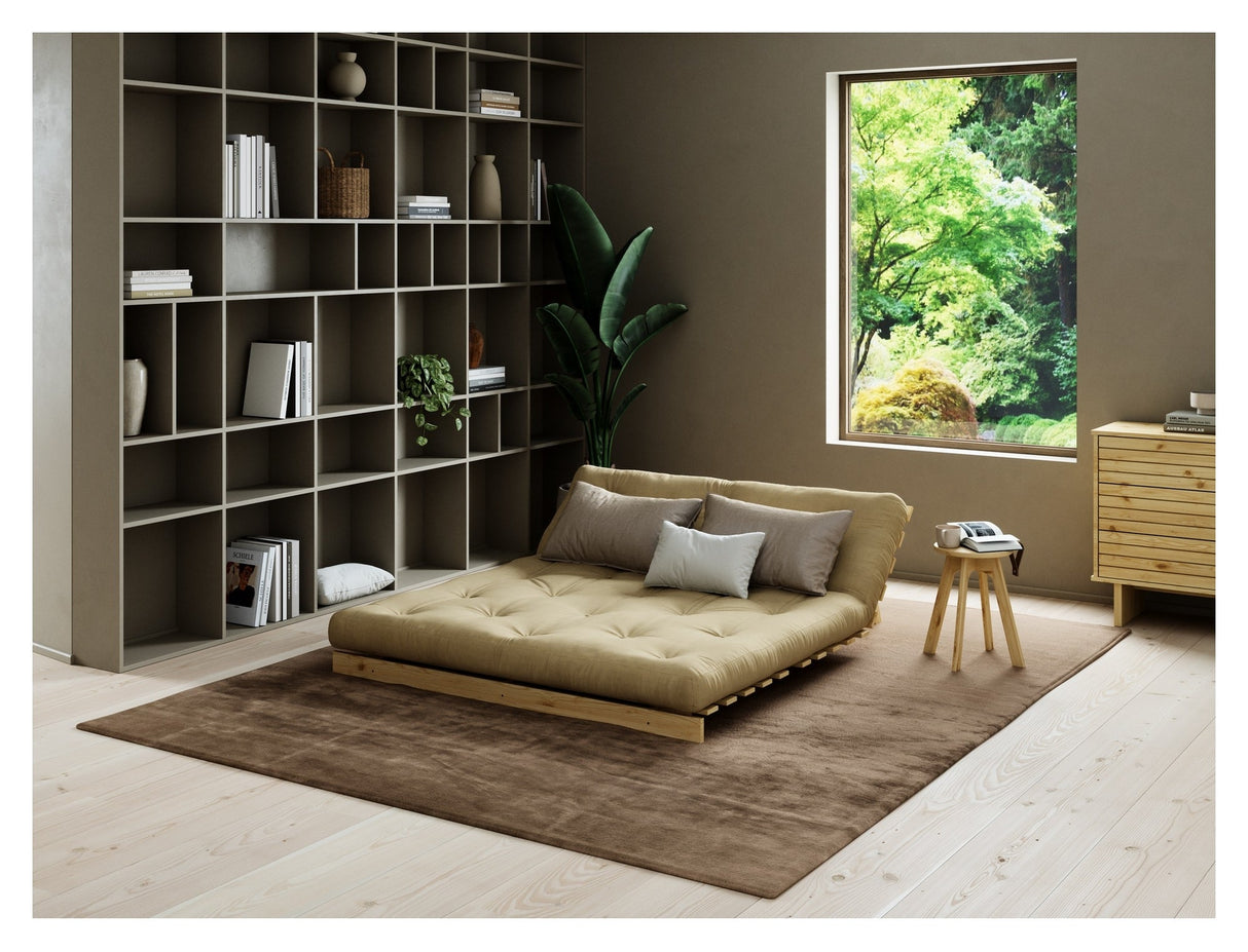 Roots 160 Sovesofa, Fyrretræ/Wheat beige, - Unoliving.com