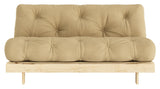 Roots 160 Sovesofa, Fyrretræ/Wheat beige, - Unoliving.com