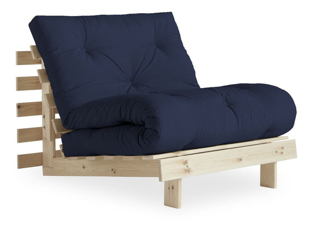 Roots 90 Sovesofa, Navy/Natur - Unoliving.com