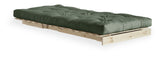 Roots 90 Sovesofa, Olive Green/Natur - Unoliving.com