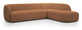 Rothschild 2,5-pers Sofa open højre - Ler brun - Unoliving.com