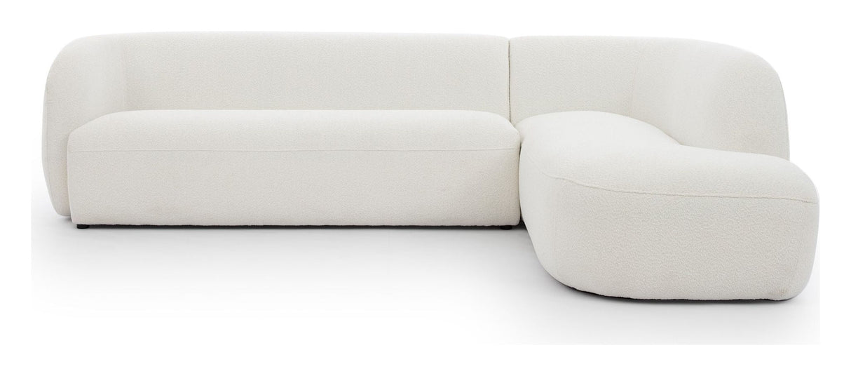 Rothschild 2,5-pers Sofa open højre - Offwhite - Unoliving.com