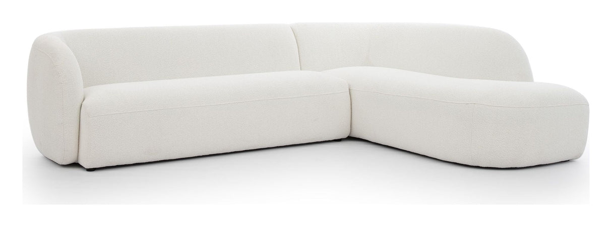 Rothschild 2,5-pers Sofa open højre - Offwhite - Unoliving.com