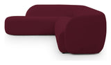 Rothschild 2,5-pers Sofa open venstre - Bordeaux - Unoliving.com