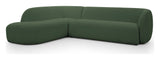 Rothschild 2,5-pers Sofa open venstre - Grøn - Unoliving.com